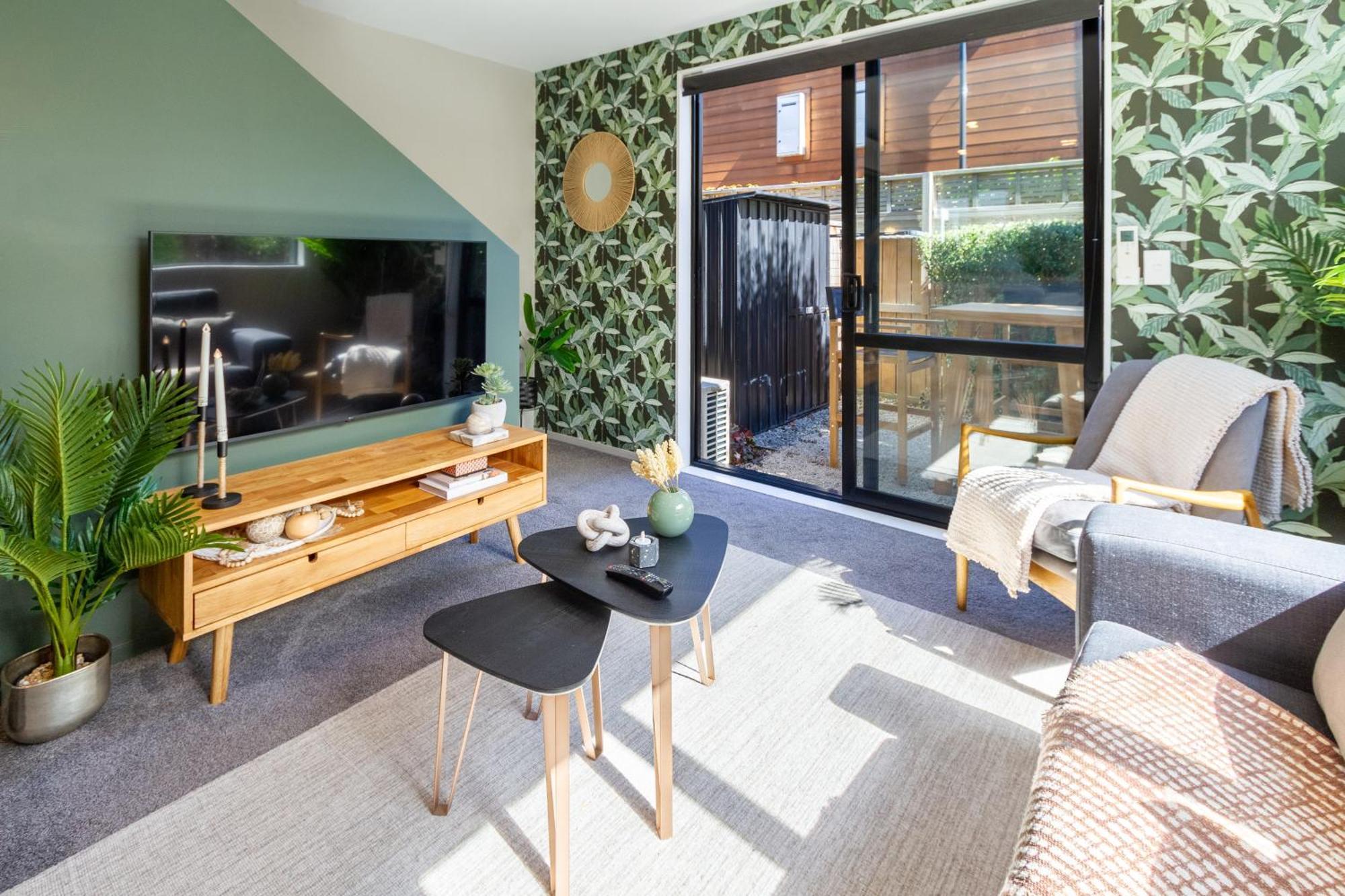 Latimer Square Luxe: 1Br W/ Sofa Bed Christchurch Exterior foto